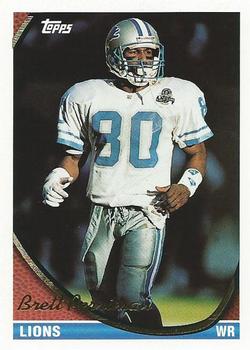 Brett Perriman Detroit Lions 1994 Topps NFL #9